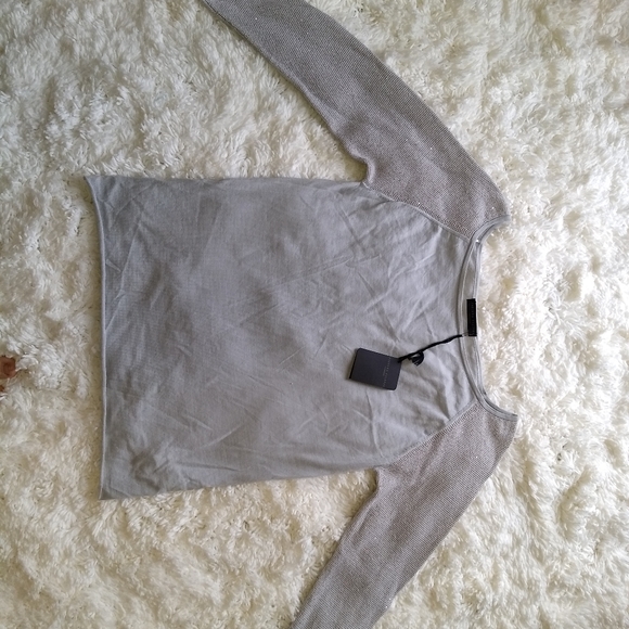 Light grey all cashmere shirt - Picture 1 of 2